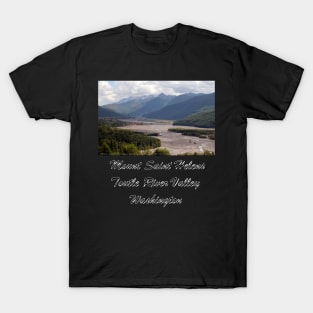 Toutle River Valley, Mount St Helens ash & debris T-Shirt